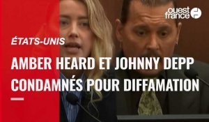 VIDÉO. Amber Heard a diffamé Johnny Depp, conclut un jury américain