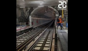 La RATP a terminé de creuser le tunnel de prolongement sud de la ligne 14