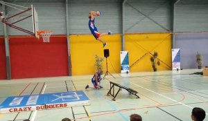 Évreux. Les Crazy Dunkers à la journée portes ouvertes du pôle formation de l'UIMM 