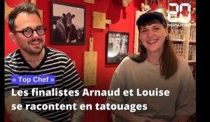 «Top Chef»: Les finalistes Louise et Arnaud se racontent en tatouages
