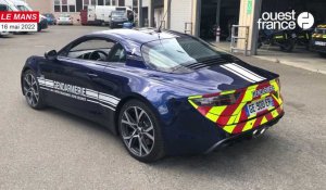 Une Alpine pour la gendarmerie du Mans