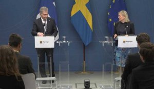 Otan: la Suède et la Finlande déposeront leurs candidatures mercredi (Andersson)
