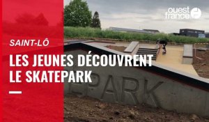 VIDEO. Pas encore ouvert, le nouveau skatepark de Saint-Lô déjà apprécié des jeunes