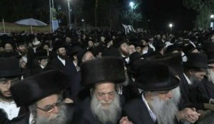Israël: pèlerinage annuel des juifs orthodoxes, un an après une bousculade mortelle