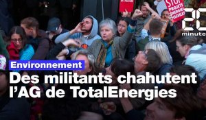 Environnement : L'AG de TotalEnergies chahutée
