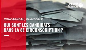 VIDÉO. Législatives : qui sont les candidats dans la circonscription de Concarneau-Quimperlé?