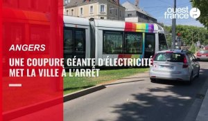 VIDÉO. Angers : une coupure géante d'électricité met la ville à l'arrêt