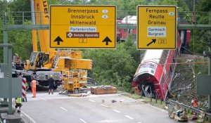 Le déraillement d'un train fait au moins cinq morts et 44 blessés dans les Alpes allemandes