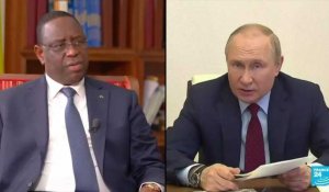 Macky Sall en Russie : "l’Afrique est redevenue un terrain de rivalités"
