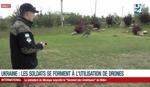 Les soldats ukrainiens se forment à l'utilisation de drones