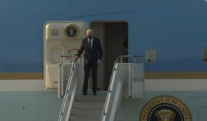 Joe Biden arrive en Corée du Sud pour son premier voyage en Asie en tant que président