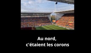 RC Lens : les Corons version karaoké au stade Bollaert