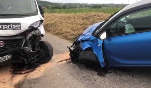 Wizernes: face à face entre deux véhicules, trois blessés