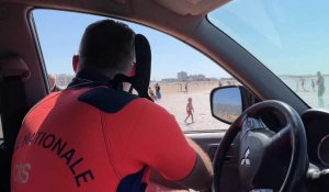 Calais: le poste de secours de la plage reprend sa surveillance pour un été chargé