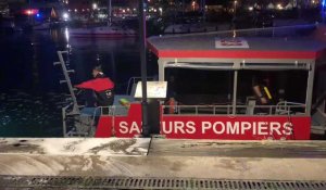 Boulogne : un incendie se déclare sur un bateau de pêche quai Gambetta