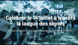 La Marseillaise prend vie à travers la langue des signes