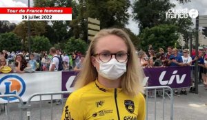 VIDÉO. Tour de France féminin : Maéva Squiban fait le point, au départ, après sa lourde chute lundi
