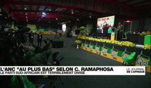 L’ANC « au plus bas » selon Cyril Ramaphosa : le parti sud-africian est terriblement divisé