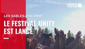 VIDÉO. LEJ, MB14 et Patrick Bruel ont lancé le festival Unity aux Sables-d'Olonne