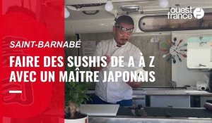 VIDÉO. Tuto sushi avec Kohei Endo, chef japonais en Centre-Bretagne