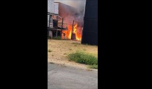 Un incendie se déclare au magasin Gamm Vert de Wimereux 