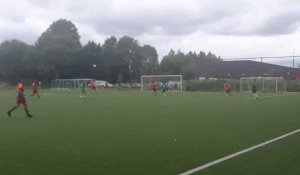 Coupe Hainaut | Ecaussinnes - Jemappes: grosse occasion pour Do. Augello, servi par Simon (63e, 0-0)