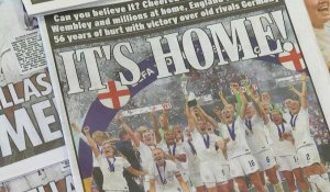 Les journaux britanniques célèbrent la victoire des Lionnes à l'Euro