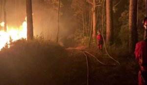 Espagne : les équipes de secours travaillent toute la nuit pour éteindre les incendies en Galice