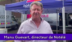 Manu Guevart commente le dispositif de Notélé pour la Ducasse d'Ath