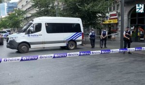 Une camionnette fonce sur une terrasse à Bruxelles: six blessés, le conducteur en fuite