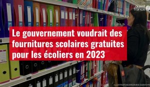 VIDÉO. Le gouvernement voudrait des fournitures scolaires gratuites pour les écoliers en 2023