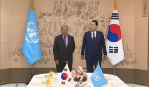 Corée du Nord : le secrétaire général de l’ONU s’engage pour la dénucléarisation du pays