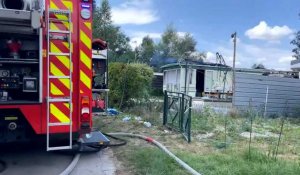 Incendie au Val d'Oise à Forges, cinq logements ravagés