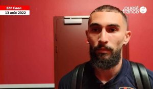 VIDÉO. SM Caen : Anthony Mandrea réagit au penalty sifflé en fin de rencontre pour Dijon