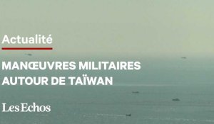 Pékin débute des manoeuvres militaires autour de Taïwan