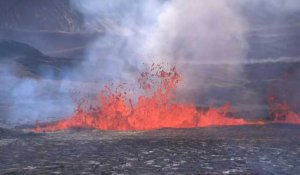 Islande: du magma jaillit d’une fissure volcanique près de Reykjavik