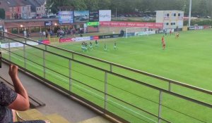 Football: revivez le premier goal de Teddy Chevalier pour le RFB contre l'Antwerp B (2-0)