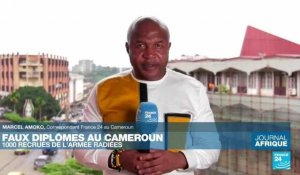 Cameroun : près de 1 000 recrues de l’armée radiées pour faux diplôme