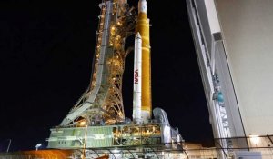 Objectif lune : la fusée de la Nasa est en place, départ prévu le 29 août