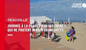VIDEO. 3800 enfants à Deauville pour leurs premières vacances loin de l'Île-de-France
