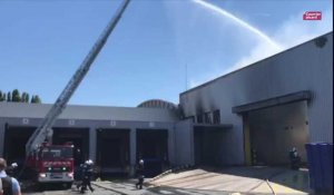 Oise: un incendie dans l’usine de recyclage Paprec ce samedi 16 juillet 2022