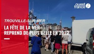 VIDÉO. À Trouville-sur-Mer, la Fête de la mer reprend de plus belle en 2022