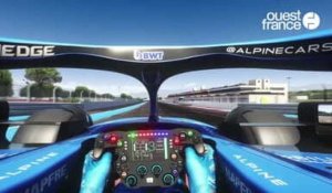 F1 - GP de France : tour caméra cockpit