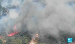 Incendies en Gironde: "Les secours craignent une extension du sinistre", selon Yael Lecras