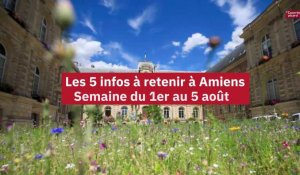 Les 5 infos de la semaine à retenir à Amiens - Semaine du 1er au 5 août 2022