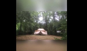 Une expérience inédite : du camping chic dans le parc du Château de Beloeil! Visite guidée des installations