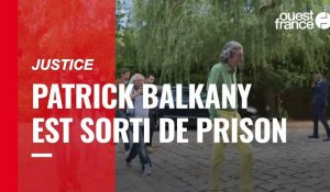 VIDÉO. Sous liberté conditionnelle, Patrick Balkany est sorti de prison 