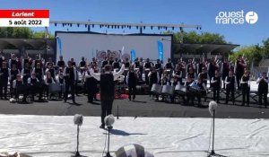 VIDÉO. Festival Interceltique de Lorient : le multisacré bagad Cap Caval en piste