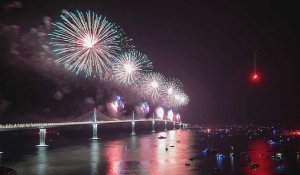 La Croatie célèbre "la réunification" de son territoire avec l'inauguration du pont de Peljesac