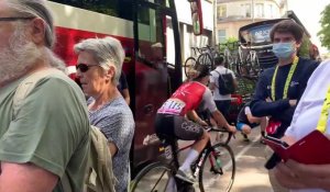 Tour de France femmes à Troyes : l'interview de Victoire Berteau